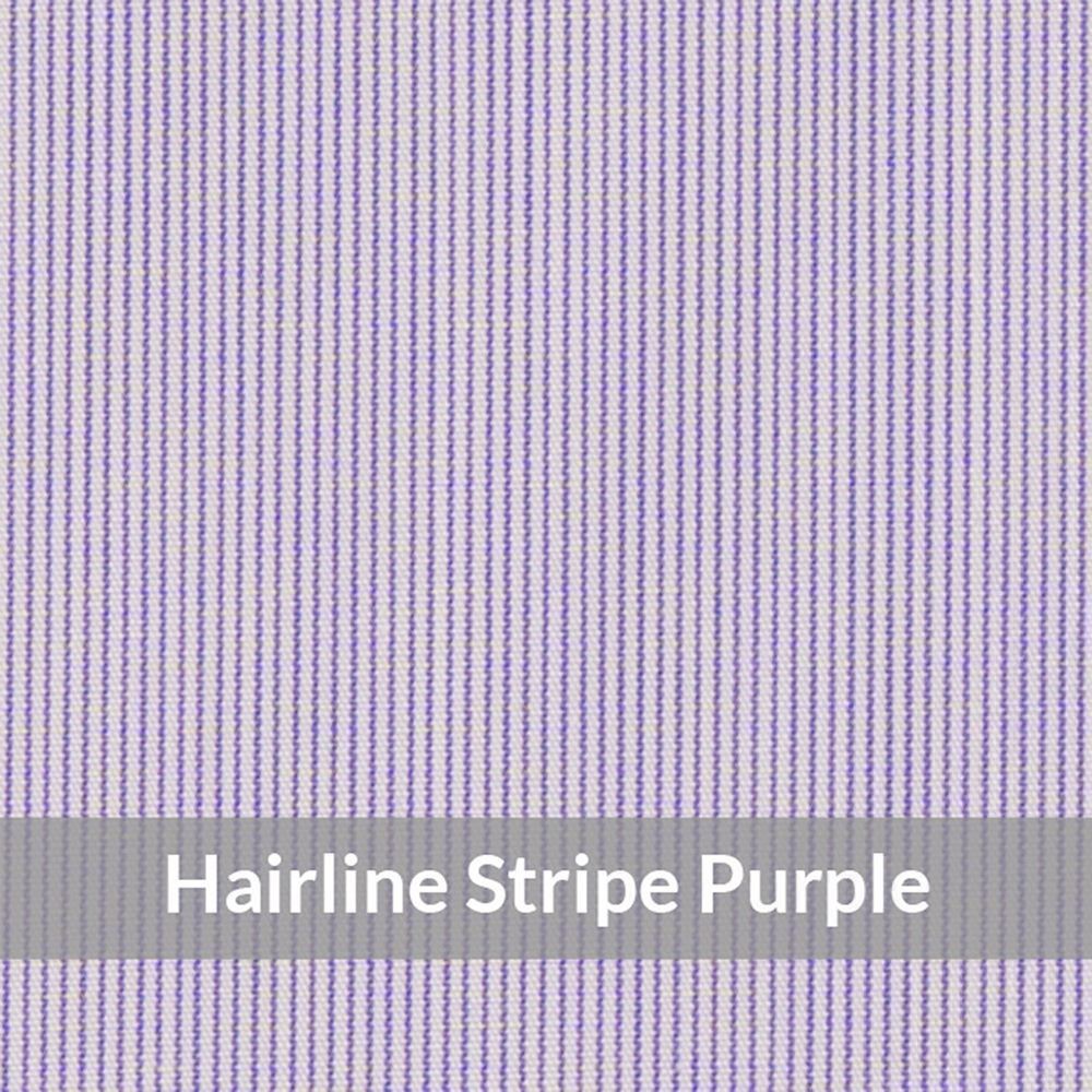 STE6087 – Light Weight , Purple/white Easy Care Hairline Stripe, Soft Touch