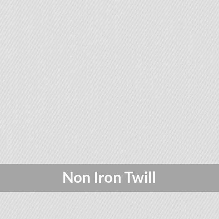 SN2008 - Medium Weight, White Non Iron, Easy Care Cotton Twill