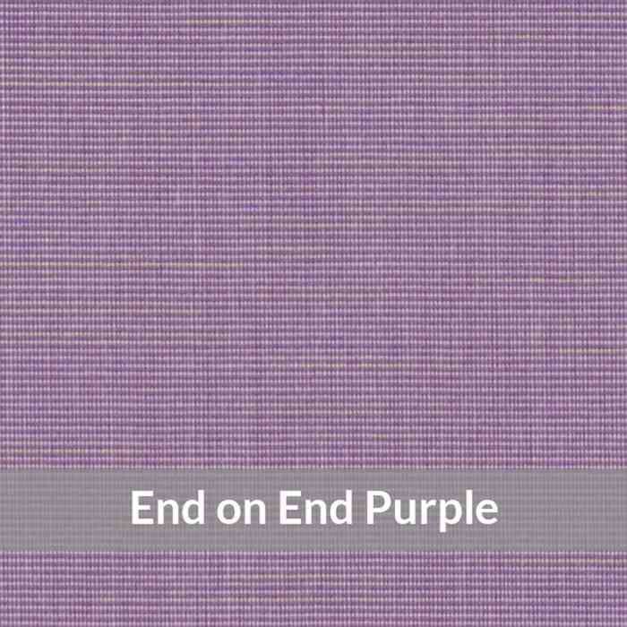 SF3068 – Light Weight, Purple Fine End on End Dark Purple/White