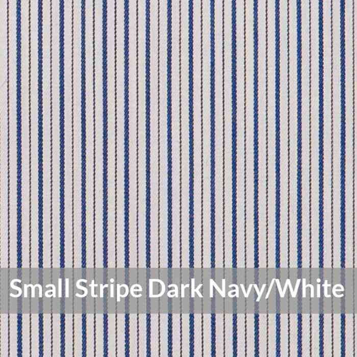 ST6062 – Light Weight, Dark Navy/White Fine Small Stripe , Soft Finish or Touch