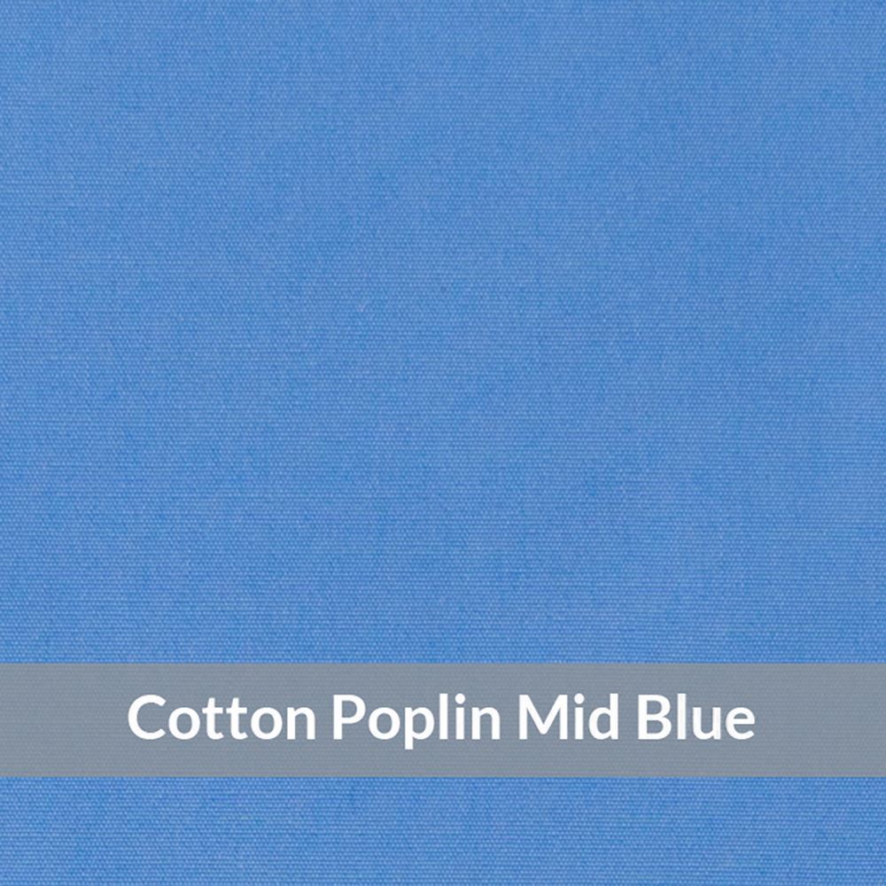 SP1006 - Medium Weight, Mid Blue Fine 100s 2-Ply Sea Island Cotton