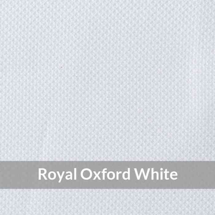 SF3070 – Medium Weight, White Royal Oxford Weave, White/White