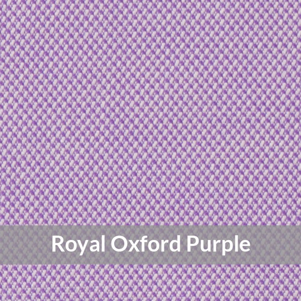 SF3071 – Medium Weight, Purple Royal Oxford Weave, Purple/White