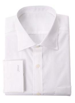 Picture of Subtle Tone on Tone Striped white shirt