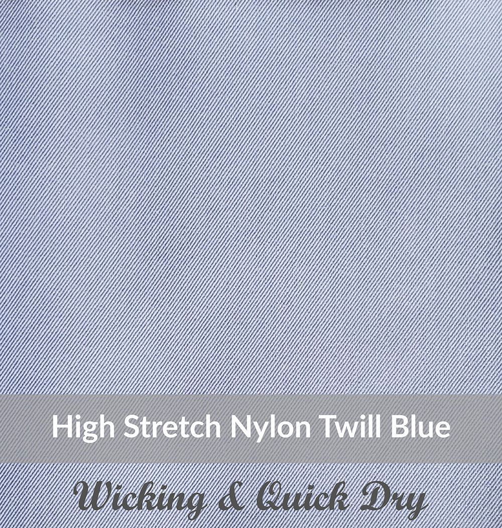 SFEH3104, Medium Weight, Blue ,EasyCare Stretch,Nylon/Spandex Poplin,Wicking & Quick Dry
