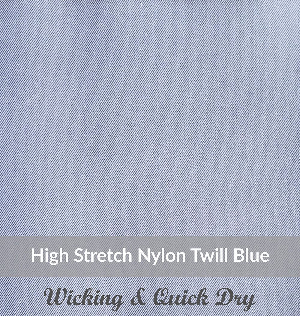SFEH3104, Medium Weight, Blue ,EasyCare Stretch,Nylon/Spandex Poplin,Wicking & Quick Dry