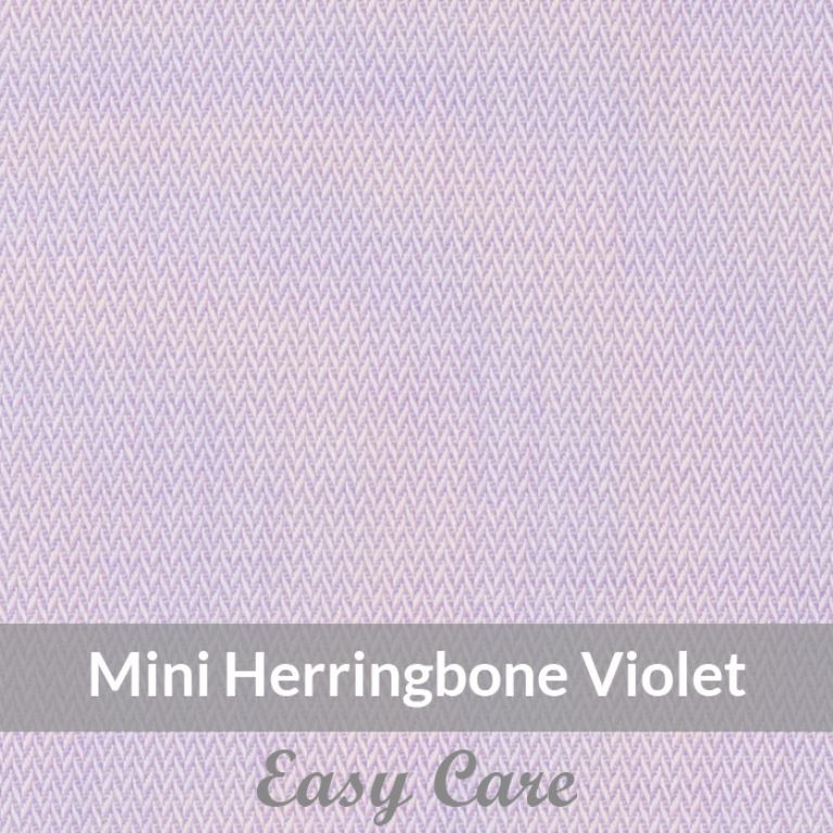 SFE3078 – Light Weight , Violet/White, Easy Care Mini Herringbone , Soft Touch