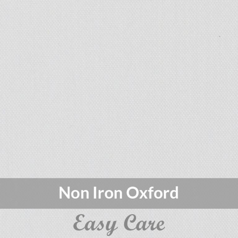 SFEN2010 - Medium Weight, White Non Iron, Easy Care Cotton Oxford